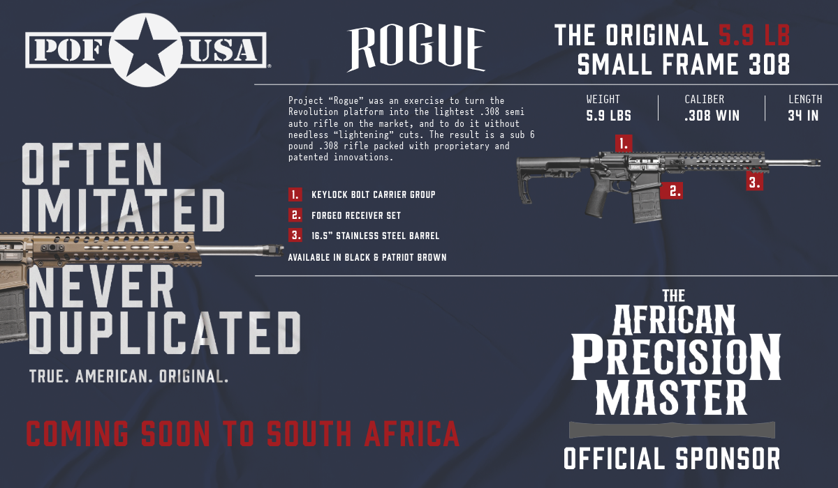 Patriot Ordnance Factory is an official sponsor of The African Precision Master 2025