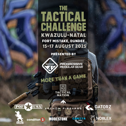 The ultimate gear Hazard4 sponsors the Kwazulu-Natal Regional of The Tactical Challenge 2025