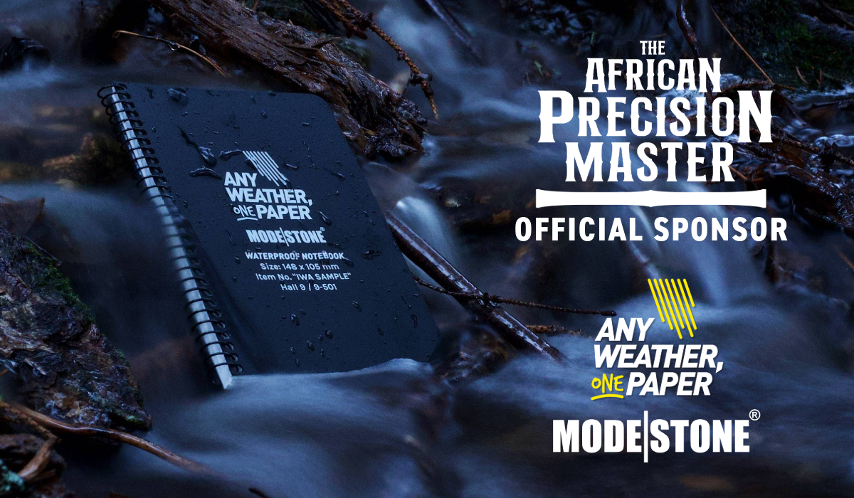 Modestone Notepads is an official sponsor of The African Precision Master 2025